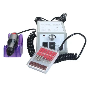 Furadeira elétrica Prego Arquivos Máquina de Manicure e Pedicure Conjunto com Unhas Broca Definir e Lixar Bandas para as Mulheres Garota Plug EUA