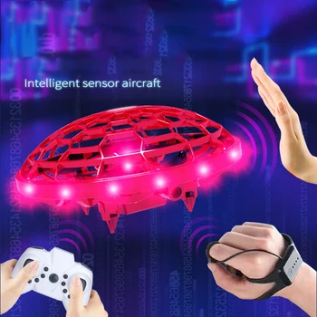 Novo Gesto de Detecção de UFO Mini UAV Luz de Sensoriamento Remoto de Aeronaves de Controle Remoto de Aeronaves Freestyle Drone