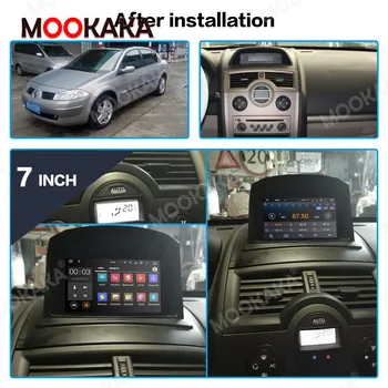 Mookaka PX6 Android 10.0 64G Rádio do Carro GPS de Navegação de DSP Para Renault Megane 2 Fluence 2002 + sistema de som do Automóvel de Vídeo Multimídia Player
