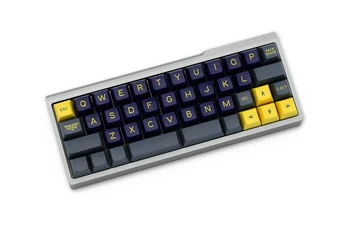 De Alumínio anodizado de caso para bm43a bm43 40% de teclado personalizados acclive ângulo de prata preta cinza amarelo rosa azul de alto perfil