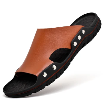 Novidade de Verão, Chinelos de Mens Sapatos de Praia Moda Casual Sapatos de Água antideslizante Sandália da Moda Verão, Sapatos de Slides designer