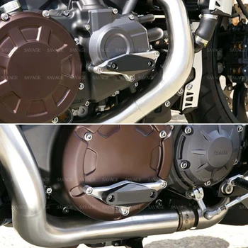 Motor Deslizante Protetor de Falha Para a YAMAHA V-MAX 1700 2009-2018 Acessórios da Motocicleta Guarda Tampa Esquerda para a Direita VMAX 2016
