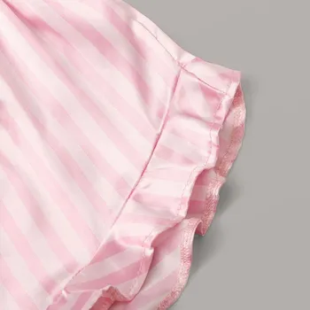 Mulheres Mancha Letra Imprimir V-neck Camisole Pijama Pijamas, Shorts de Lingerie Conjunto Confortável Pijama de Verão Terno #YJ