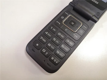 Original Desbloqueado Samsung E2530 Telefone Móvel 2.0 Polegadas FM, Bluetooth, JAVA, russo e polonês Suporte de menu do Telefone Utilizadas com