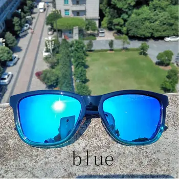 Clássico da moda de alta qualidade gradiente de óculos de sol polarizados homens de condução de esportes senhoras óculos, Oculos De Sol, verde, azul, lentes de