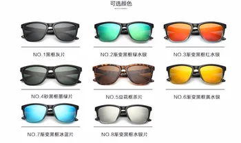 Clássico da moda de alta qualidade gradiente de óculos de sol polarizados homens de condução de esportes senhoras óculos, Oculos De Sol, verde, azul, lentes de