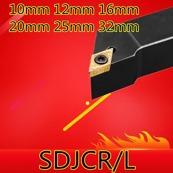 Angle93 SDJCR1010H07 SDJCR1212H07 SDJCR1212H11 SDJCR1616H07 SDJCR1616H11 SDJCR2020K11 SDJCR2525M11 SDJCR3232P11 SDJCL de ferramentas de Torno