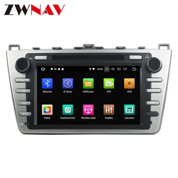 Android 10 4+64GB Com DSP De DVD do Carro da Mazda 6 Atenza 2008-2012 HD Satnav multimídia, CD de rádio, GPS de Navegação de Rádio Estéreo