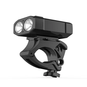 Y16 400LM 2 XPE LED Andar de Bicicleta DIODO emissor de Luz da Lanterna Recarregável USB com Rotação de 360 Graus do Suporte e 5 Modos para Moto