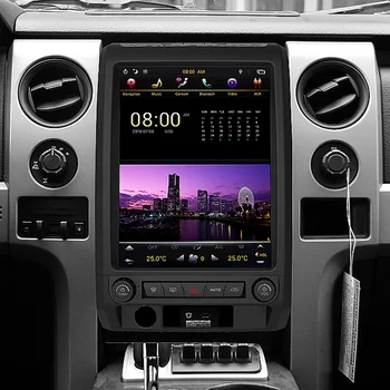 Para a Ford F150 2009-No Carro GPS de Navegação de Carro DVD Player Rádio FM/AM auto-rádio Incorporado Carplay Link de Espelho OBD2 WIFI 4G/3G