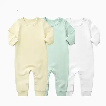 Orangemom 2018 Roupas de Bebê de alta qualidade de Algodão orgânico Romper de Manga comprida Macacão algodão bebê menina roupas para recém-nascido