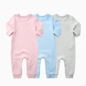 Orangemom 2018 Roupas de Bebê de alta qualidade de Algodão orgânico Romper de Manga comprida Macacão algodão bebê menina roupas para recém-nascido