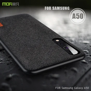 MOFi Para Samsung Galaxy A50 Caso Samsung Galaxy A30 Caso Samsung Galaxy A70 Caso De Tecido Para Samsung A50 Cobertura Completa Caso De Volta