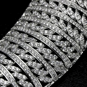 TIRIM de Luxo Zircônia Colar Conjuntos para as Mulheres de Casamento Noivado Conjunto de Jóias de Noiva para as Noivas Jewelri Acessórios Dubai бижутер