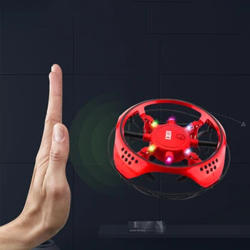 UFO Drone Infravermelho de Detecção de Controle RC Quadcopter Indução de Altitude Mantenha Mini Inteligente de Indução Legal Aeronave Dom Crianças Brinquedo