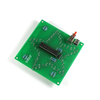 Colorido Brilho de Estrela de Cinco pontas de Água Padrão de Luz DIODO emissor de Luz de 51 Único chip Eletrônico DIY Kit de Produção