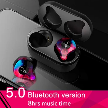 12 x Pro TWS Fones de ouvido Bluetooth sem Fio Fones de ouvido com Carregamento sem Fio Caso 3D Bass Estéreo de Som à prova de água Com Caixa-carregador