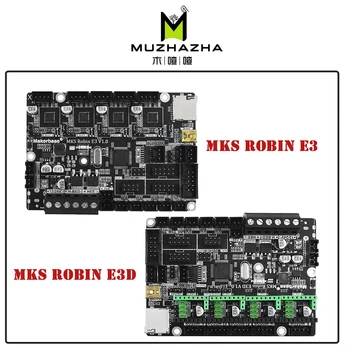 Makerbase MKS Robin E3 E3D de 32 bits Placa de TMC2208 TMC2209 UART Silenciosa Placa de Marlin 2.0 Para Creality CR10 Ender 3 Pro Ender 5