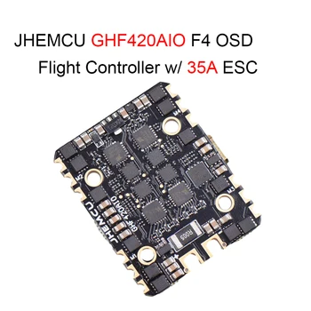 JHEMCU GHF420AIO F4 OSD FPV Corrida de Controlador de Vôo p/ construir-na 35A BL_S 4In1 Brushless ESC para RC Drone Quadcopter Peças de Reposição