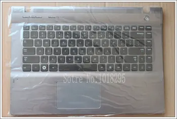 NOVO PARA Samsung QX410 QX411 inglês-EUA inglês teclado de laptop com shell c BA75-03195B