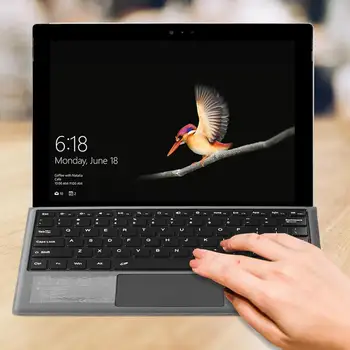 Para o Microsoft Surface Pro 3/4/5/6/7 Tablet sem Fio Bluetooth 3.0 Teclado Tablet PC Portátil Gaming Keyboard
