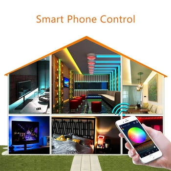 Smartphone Controlar a Magia Casa Wifi Única Cor Controlador para o DIODO emissor de Luz de Tira