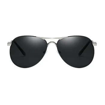 LongKeeper Fotossensíveis Polarizada Óculos de sol masculino Masculino Esporte Piloto de Condução de Óculos de Metal, Proteção UV, Oculos Masculino