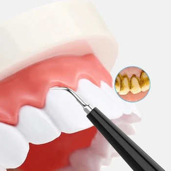 3 Modos De Dente Escalonamento De Vibração De Alta Frequência De Dente Mais Limpo Elétrico Ultra-Sônica Dental Scaler Impermeável Clarear Os Dentes Da Ferramenta