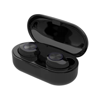 TWS Bluetooth 5.0 Fone de ouvido sem Fio Auricular estéreo impermeável com caixa-carregador-de-rosa preto branco cores