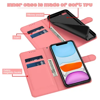 Poco X3 NFC Caso de Couro Flip Para Funda Xiaomi Poco X3 NFC Casos Xiomi Poco X3 NFC Tampa de Trás da Carteira de Cartão de Telefone Saco Etui