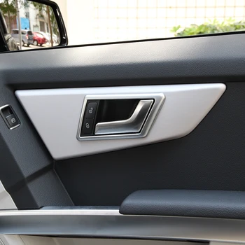 Interior do carro Porta de Decoração Moldura Guarnição Para a Mercedes Benz GLK X204 GLK200 260 2009-Estilo Carro Acessórios