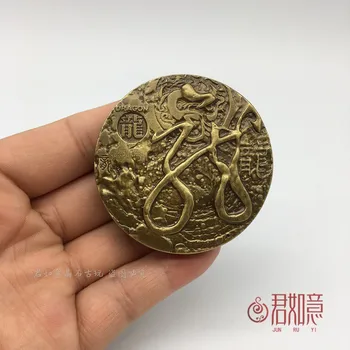 Requintado de bronze (do zodíaco Chinês, o animal comemorativo medalha de bronze