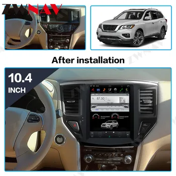 Verticl Tesla estilo Android 8.1 Carro dvd Player multimídia Para Nissan Pathfinde 2013 de carro GPS navi áudio rádio estéreo mapa de cabeça