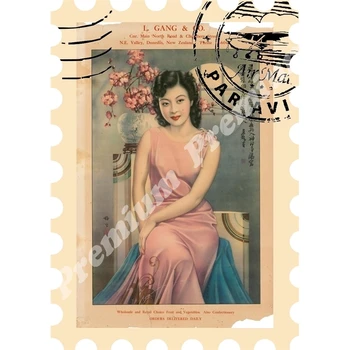 Japão lembrança ímã vintage poster