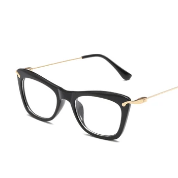 Olho De Gato Óculos Com Armação Mulheres Homens Transparente Clara Len Óculos Óculos De Armações De Óculos De Prescrição
