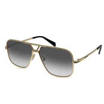Eoome de moda de nova 2020 inverno, a forma Elegante de metal suave Unisex óculos de sol vintage venda Quente, entrega rápida com caixa