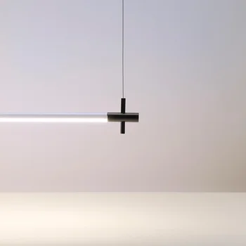 Minimalista, Moderna luminária do Designer Restaurante Mesa de Jantar LED Luzes Pingente Minimalista e Criativo Nórdicos Iluminação de Tira de CA
