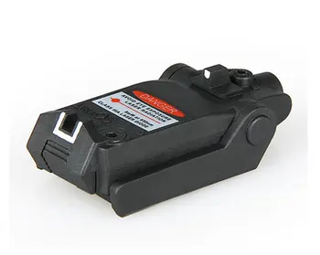 Tática Compacto Pistola Pistola Visão Laser Vermelho Escopo para Glock 17 18C 22 34 Série