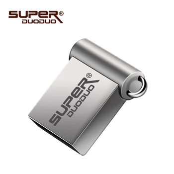 O mais novo super Mini flash do USB do metal drive 4GB 8GB 16GB memory stick micro pen drive de 32GB 64G Pendrive Flash Drive u vara presente