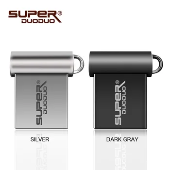 O mais novo super Mini flash do USB do metal drive 4GB 8GB 16GB memory stick micro pen drive de 32GB 64G Pendrive Flash Drive u vara presente