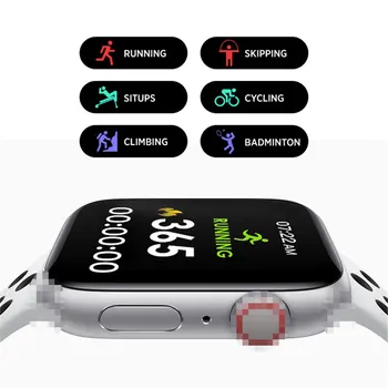 44mm X6 Inteligente Relógio Monitor de frequência Cardíaca Homens Mulheres Smartwatch para o IOS do iPhone 11 Telefone Android PK IWO 11 10 8 IWO 12 Pro Navio da Gota