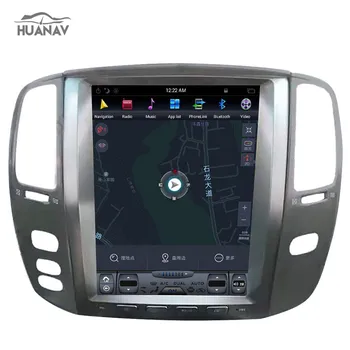 HUANVA Android 7.1 Multimídia nenhum Carro de CD Leitor de DVD de Navegação GPS Para o Lexus LX470 Estéreo Automedia Sat Nav auto-rádio leitor de Rádio
