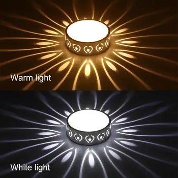 3W/5W Lâmpada de Teto LED de Cores Modernas Teto do DIODO emissor de Luzes Decoração de Sombra Corredor Corredor Lampara Luminárias DA