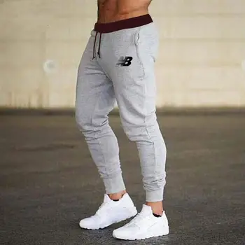 2020 Casual dos Homens Novos Corredores de Calças de Fitness Homens Sportswear partes Inferiores de Treino de Skinny, Calças de Moletom Academias Jogger Track Pants