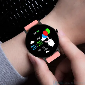Novo Smart Watch crianças, Crianças Smartwatch Para Meninas Meninos Eletrônica Inteligente Relógio Completo Toque em Bluetooth Smart-relógio Para Android Ios