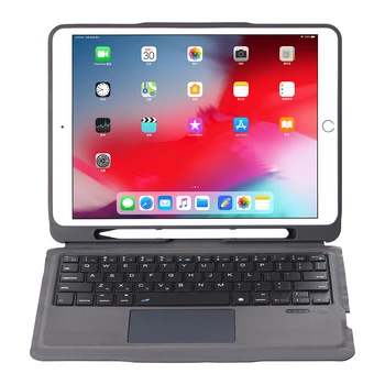 Touchpad Caso do teclado Para iPad 8 10.2 geração de 2020 Tampa W porta-Lápis Capa Para iPad Pro 11 2020 Ar 3 10.5 Caso do Teclado