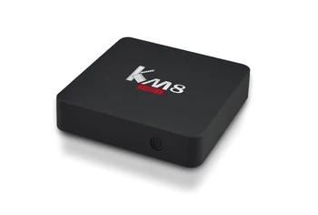 KM8 Pro Smart Caixa de TV Android 6.0 TV Caixa de Amlogic S912 Octa Core 2GB 16GB Bluetooth 4.0 Dual Band WiFi Set-Top Box