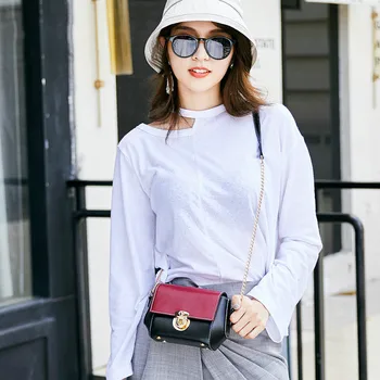 De luxo, Bolsas, as Mulheres Sacos de Designer de 2020, A Nova Moda Casual Ombro Messenger Bag Versão coreana da Cadeia Pequena Praça Saco
