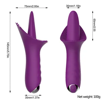 10 Modos De Vibrador De Língua Vibrador Mamilo Massagem Do Clitóris Estimulação Chupar O Clitóris Oral Boquete Vibradores Masturbador Brinquedos Sexuais