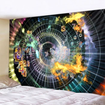Resumo sala de casa, a decoração da arte do star tapeçaria Mandala parede tapeçaria sala de estar Bohemian Hippie pano de fundo